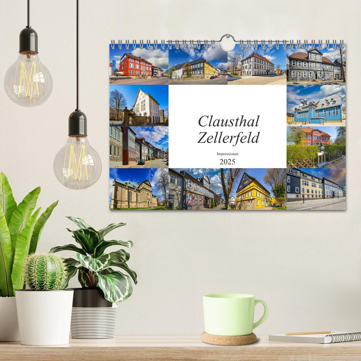 Bild: 9783435237388 | Clausthal Zellerfeld Impressionen (Wandkalender 2025 DIN A4 quer),...