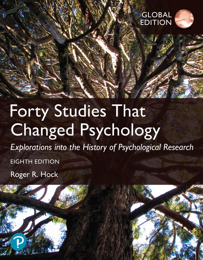 Cover: 9781292737560 | Forty Studies that Changed Psychology, Global Edition | Roger Hock