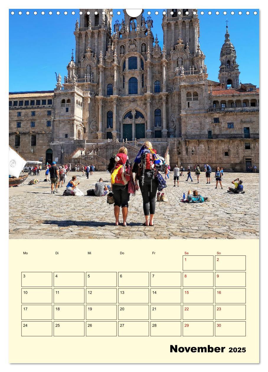 Bild: 9783435971923 | Buen Camino - Mein Jakobsweg - Camino Francés (Wandkalender 2025...