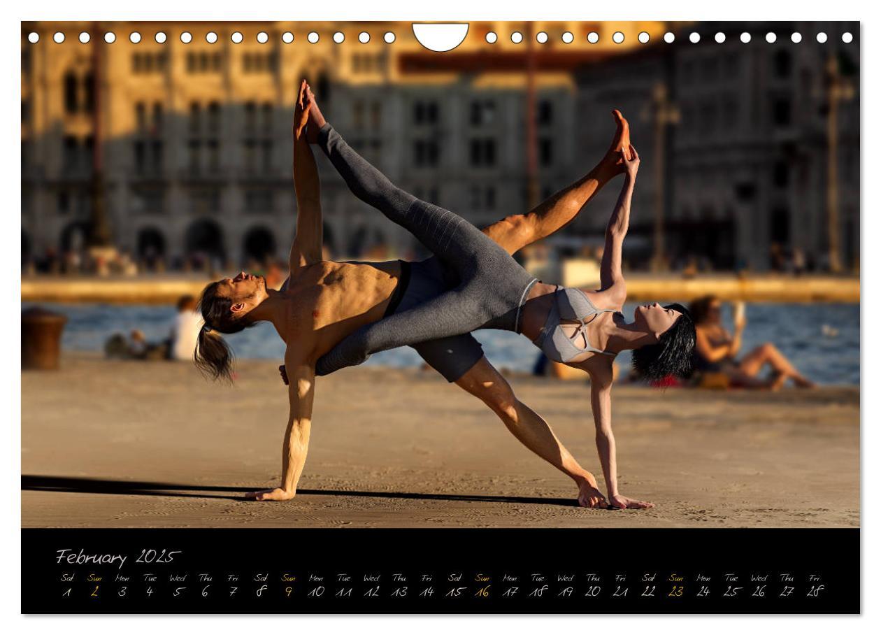 Bild: 9781325943494 | Yoga Couples - Harmony and Passion (Wall Calendar 2025 DIN A4...