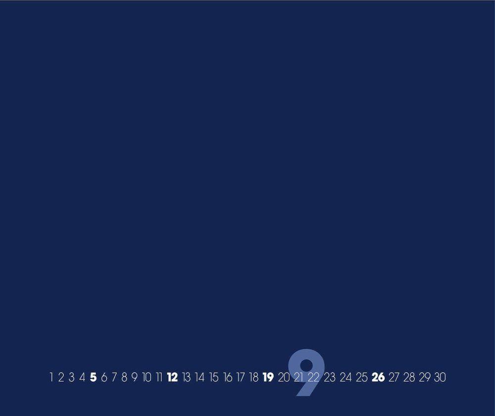 Bild: 9783931282035 | Blue  Blau 2025  Blanko Gross XL Format | Baback Haschemi | Kalender