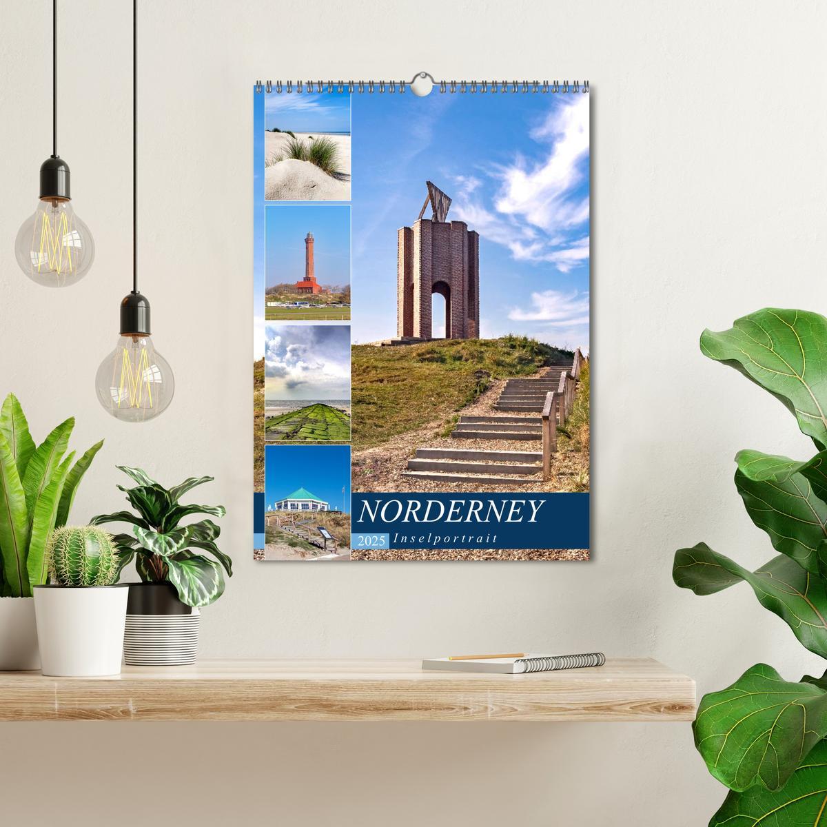 Bild: 9783435969784 | Norderney Inselportrait (Wandkalender 2025 DIN A3 hoch), CALVENDO...