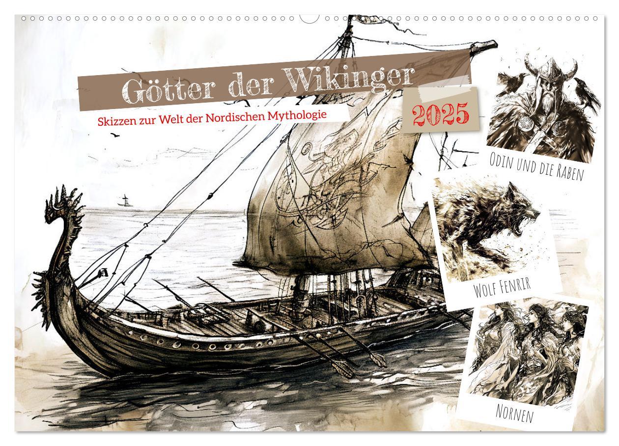 Cover: 9783383762901 | Götter der Wikinger - Skizzen zur Welt der Nordischen Mythologie...