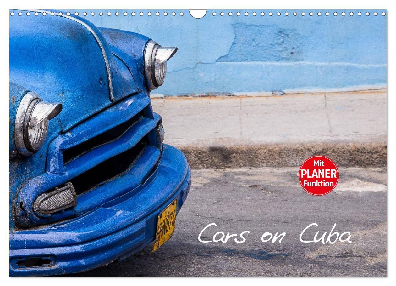 Cover: 9783435535538 | Cars on Cuba (Wandkalender 2025 DIN A3 quer), CALVENDO Monatskalender