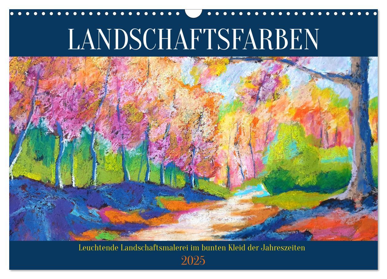 Cover: 9783383883910 | Landschaftsfarben - Leuchtende Landschaftsmalerei im bunten Kleid...