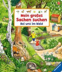 Cover: 9783473438433 | Mein großes Sachen suchen: Bei uns im Wald | Susanne Gernhäuser | Buch