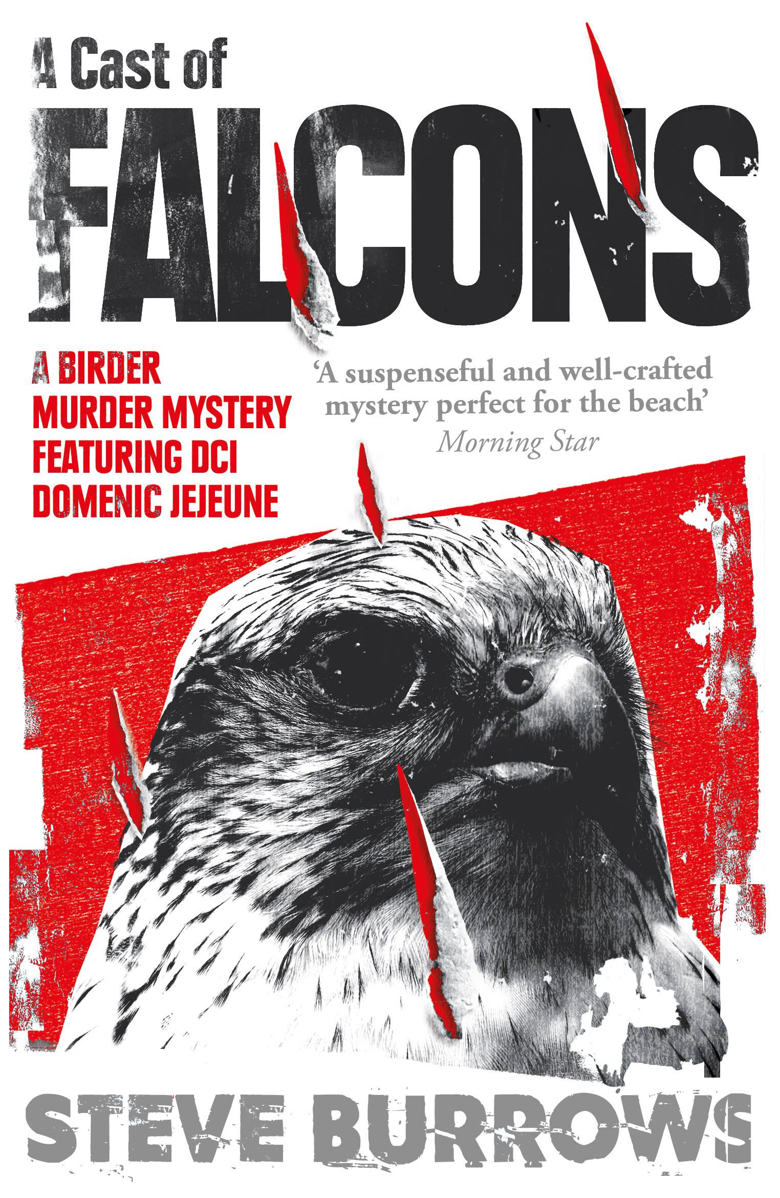 Cover: 9781786074287 | A Cast of Falcons | A Birder Murder Mystery | Steve Burrows | Buch