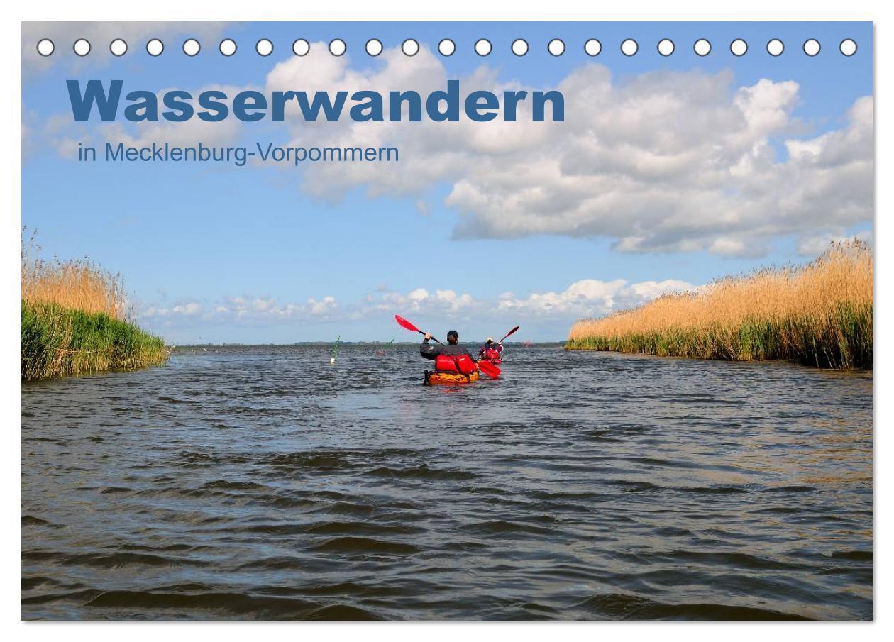 Cover: 9783435634903 | Wasserwandern in Mecklenburg-Vorpommern (Tischkalender 2025 DIN A5...