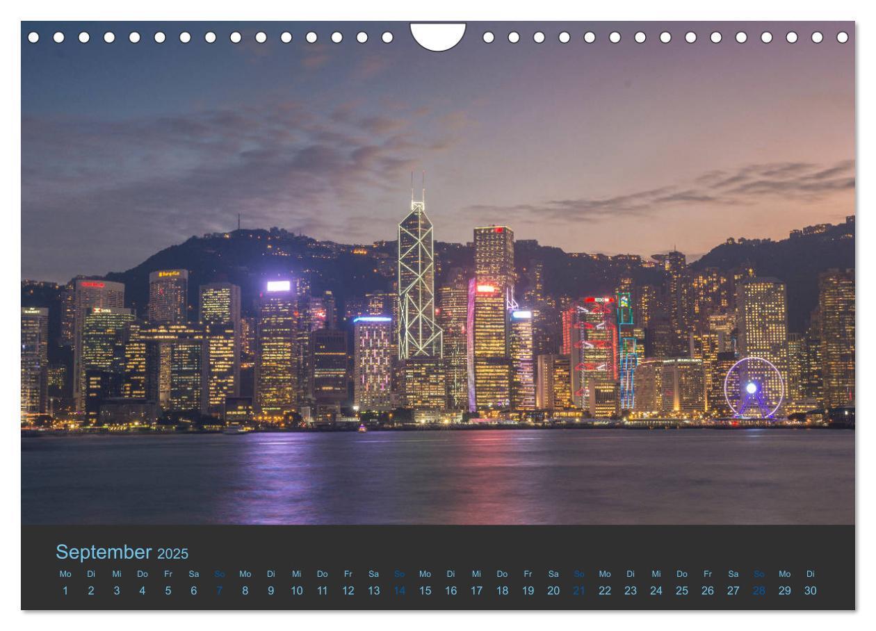 Bild: 9783435387557 | Hong Kong - Skylines (Wandkalender 2025 DIN A4 quer), CALVENDO...