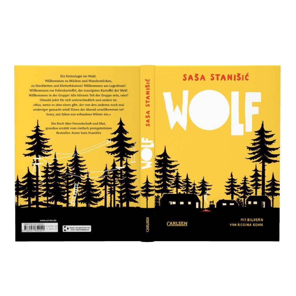 Bild: 9783551652041 | Wolf | Sasa Stanisic | Buch | 192 S. | Deutsch | 2023 | Carlsen