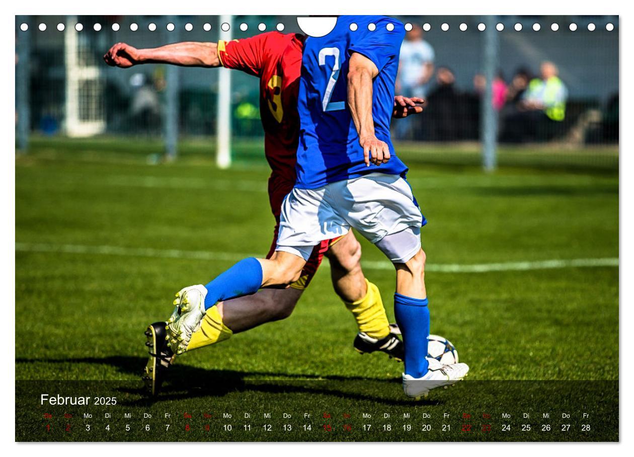 Bild: 9783383934742 | Fußball - pure Leidenschaft (Wandkalender 2025 DIN A4 quer),...