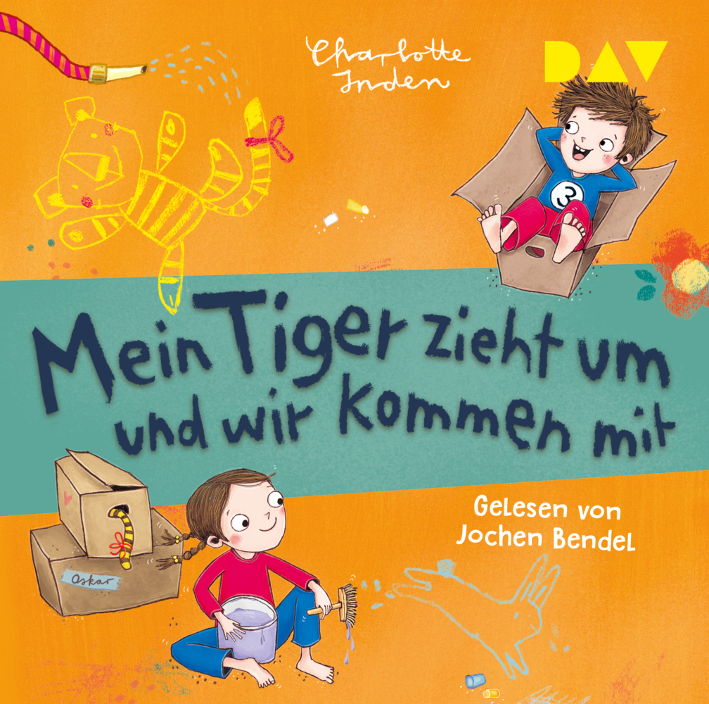 Cover: 9783742413451 | Mein Tiger zieht um und wir kommen mit | Charlotte Inden | Audio-CD