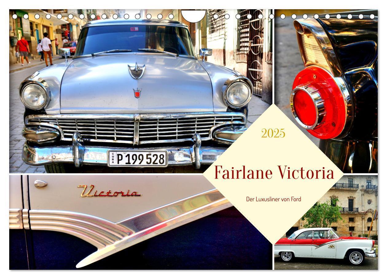 Cover: 9783457175736 | Fairlane Victoria - Der Luxusliner von Ford (Wandkalender 2025 DIN...