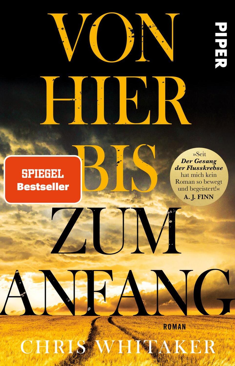 Cover: 9783492319164 | Von hier bis zum Anfang | Chris Whitaker | Taschenbuch | 448 S. | 2023