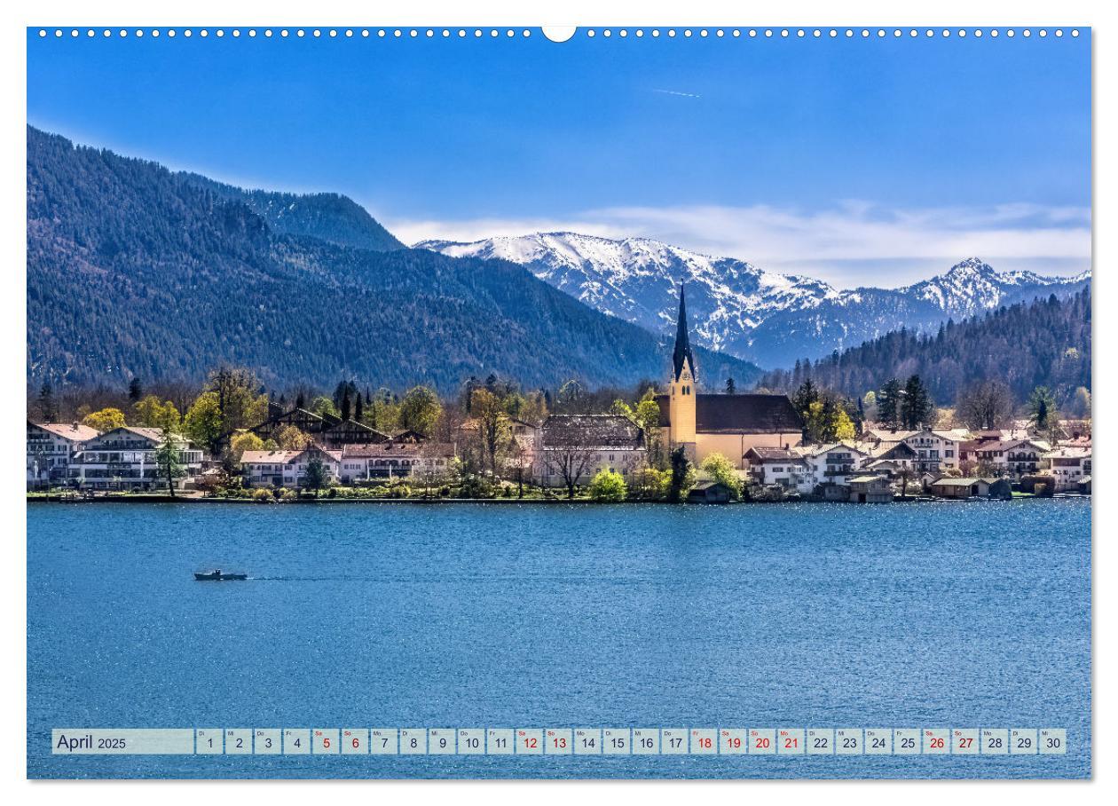 Bild: 9783383859892 | Malerischer Tegernsee (Wandkalender 2025 DIN A2 quer), CALVENDO...