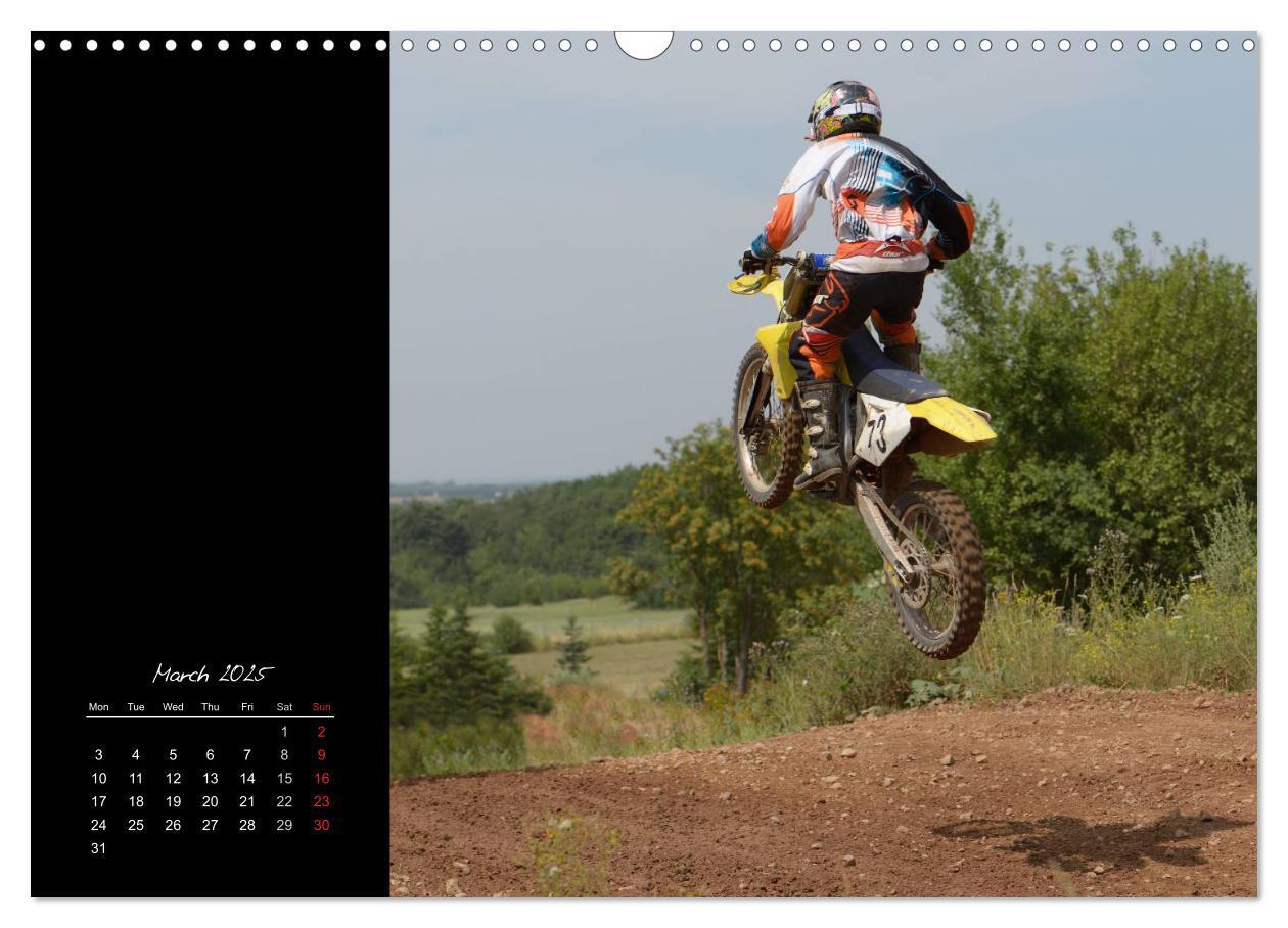 Bild: 9781325996216 | Motocross - MX UK-Version (Wall Calendar 2025 DIN A3 landscape),...