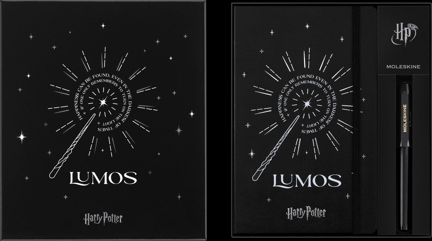 Bild: 8056999272197 | Moleskine Harry Potter Lumos, Thematisches Bundle, limitierte...