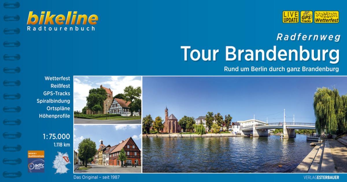 Cover: 9783850009676 | Radfernweg Tour Brandenburg | Esterbauer Verlag | Taschenbuch | 180 S.