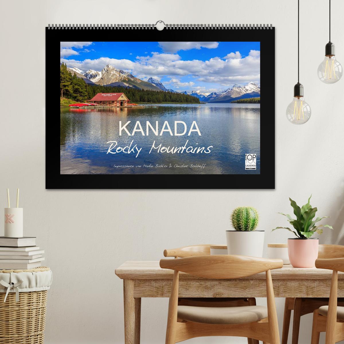 Bild: 9783435679614 | KANADA - Rocky Mountains (Wandkalender 2025 DIN A2 quer), CALVENDO...