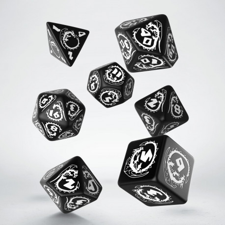 Cover: 5907814951625 | Dragons Dice Set: Hematite | Dragon-Dice | QWODRA05 | Q-workshop