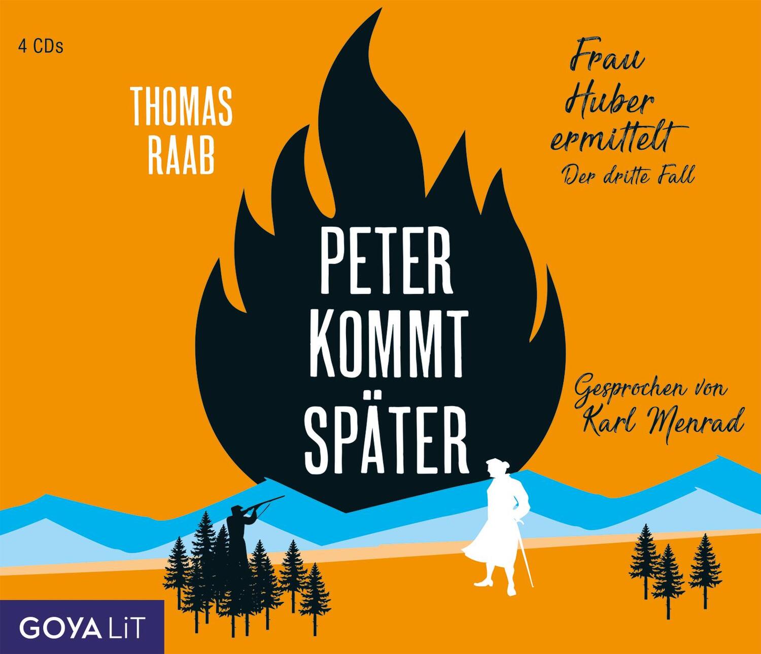 Cover: 9783833744150 | Peter kommt später. Frau Huber ermittelt. Der dritte Fall | Raab | MP3