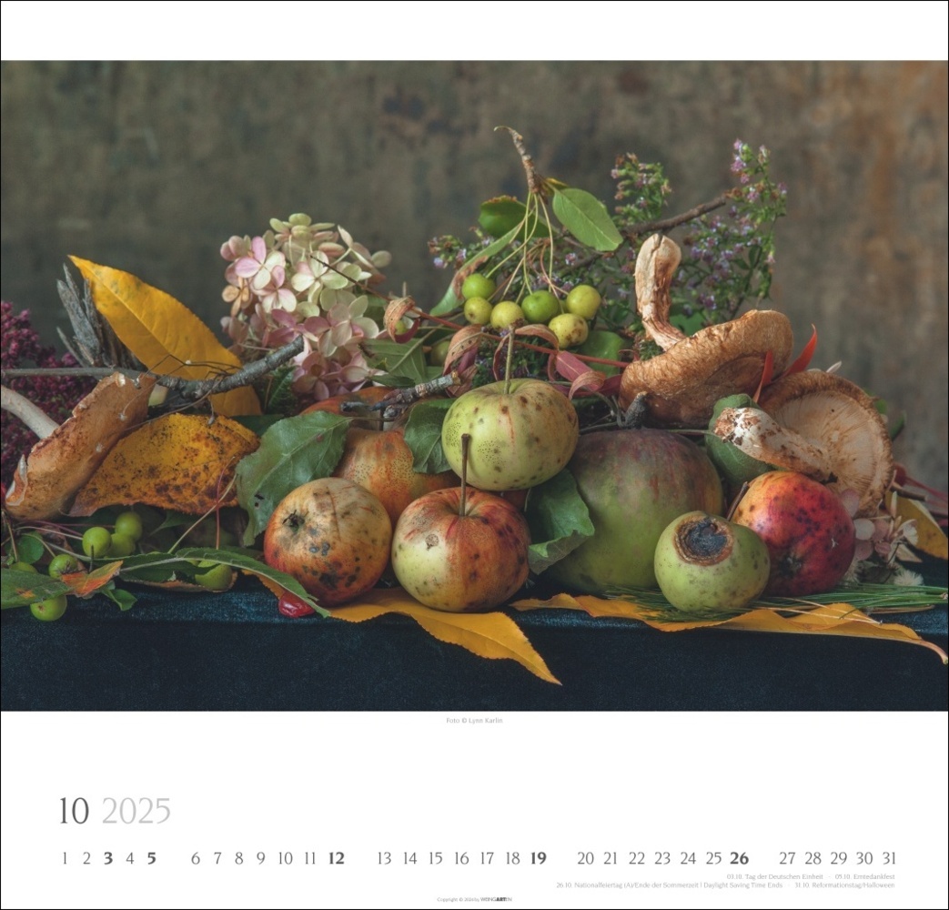 Bild: 9783839901250 | Food Stills - Lynn Karlin Kalender 2025 | Lynn Karlin | Kalender