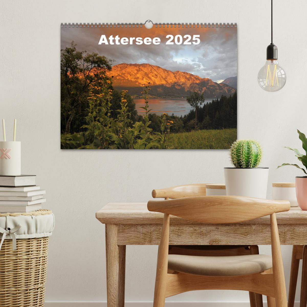 Bild: 9783435692668 | Attersee im Salzkammergut 2025 (Wandkalender 2025 DIN A3 quer),...