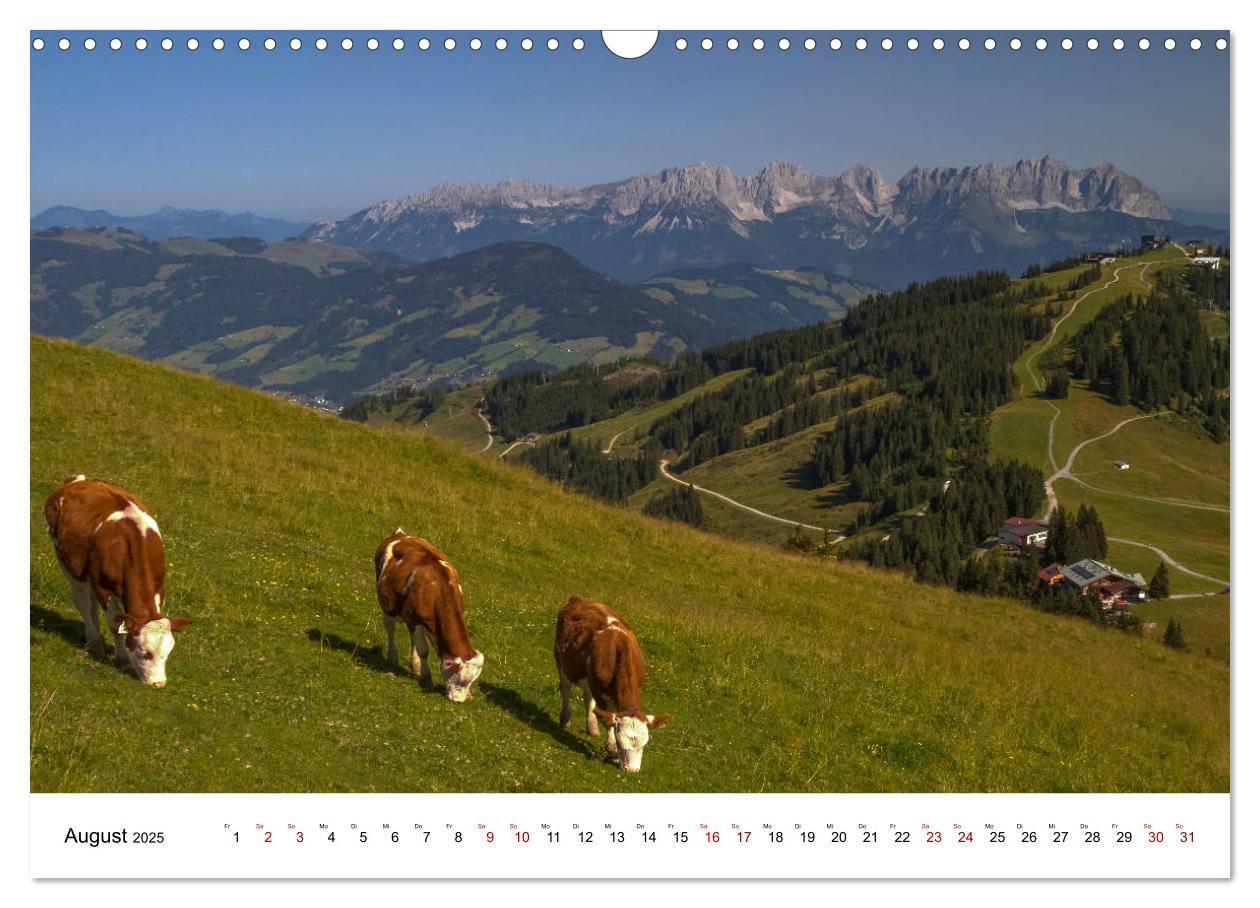 Bild: 9783435373239 | Kitzbühel, Sportstadt und Wanderparadies (Wandkalender 2025 DIN A3...