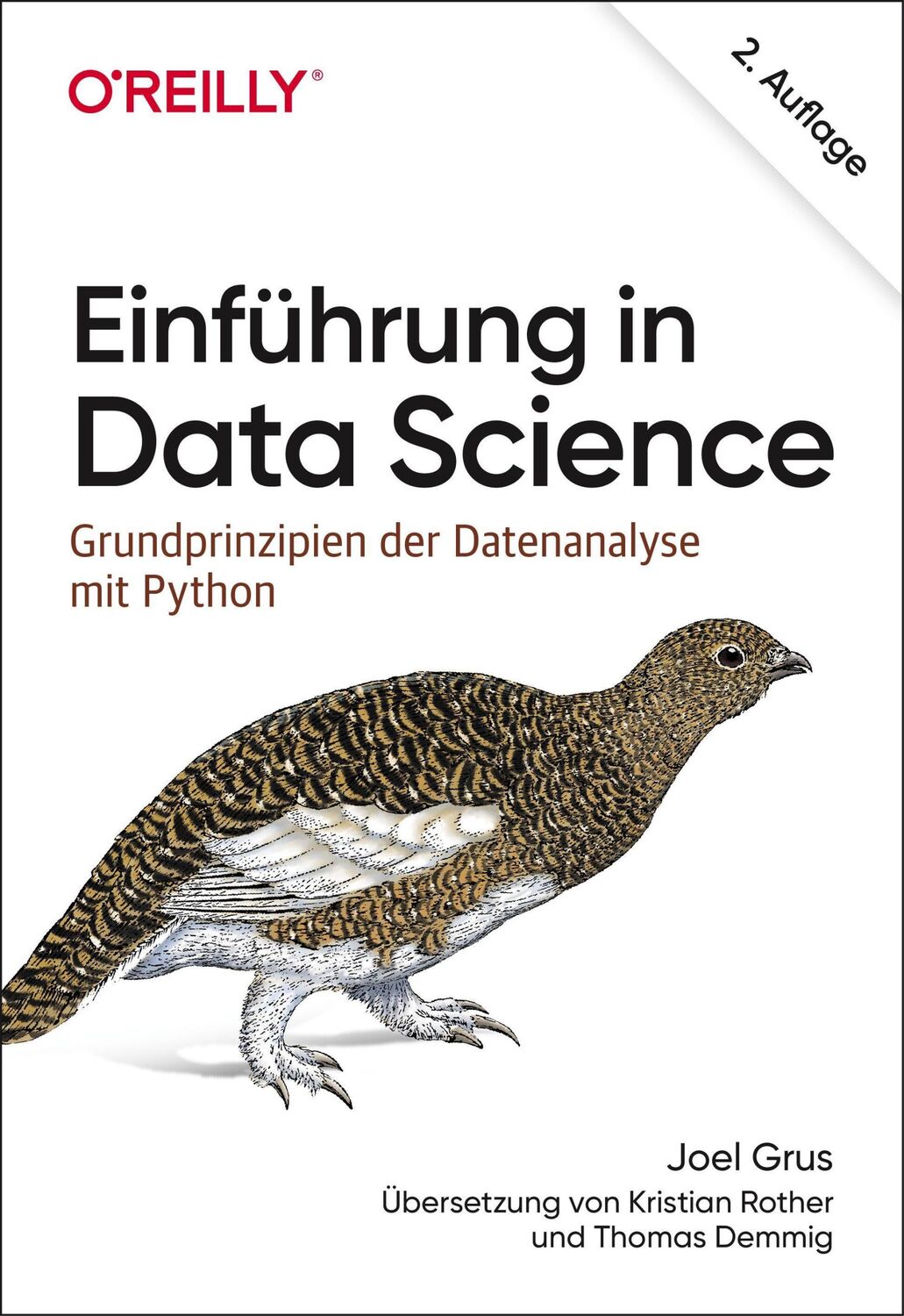 Cover: 9783960091233 | Einführung in Data Science | Joel Grus | Taschenbuch | Animals | XVIII