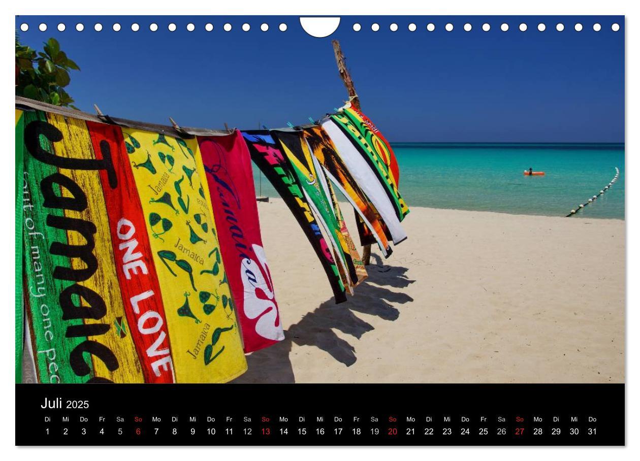 Bild: 9783435603664 | Jamaika Sonne und Strand (Wandkalender 2025 DIN A4 quer), CALVENDO...