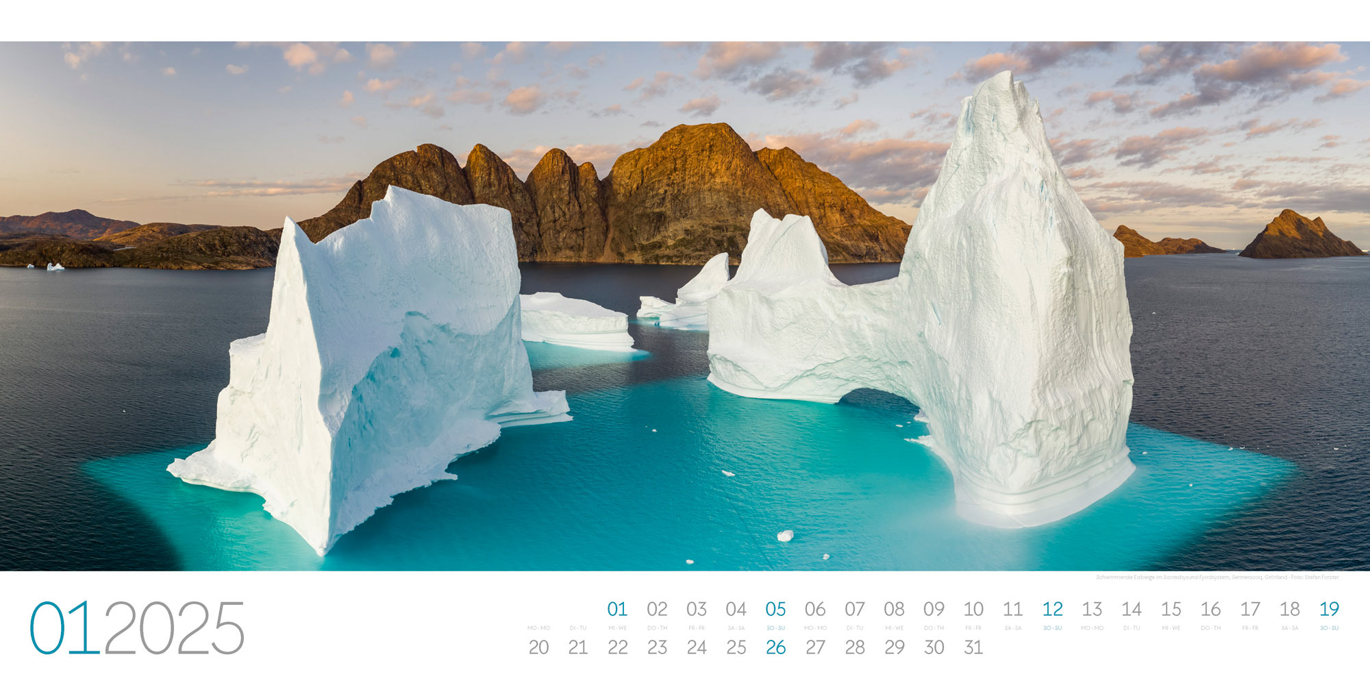 Bild: 9783838435312 | Panorama - Stefan Forster Kalender 2025 | Stefan Forster (u. a.)