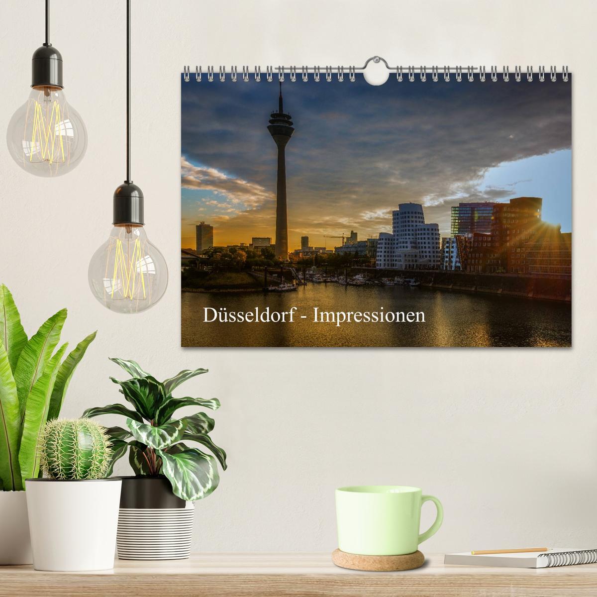 Bild: 9783435651498 | Düsseldorf - Impressionen (Wandkalender 2025 DIN A4 quer), CALVENDO...