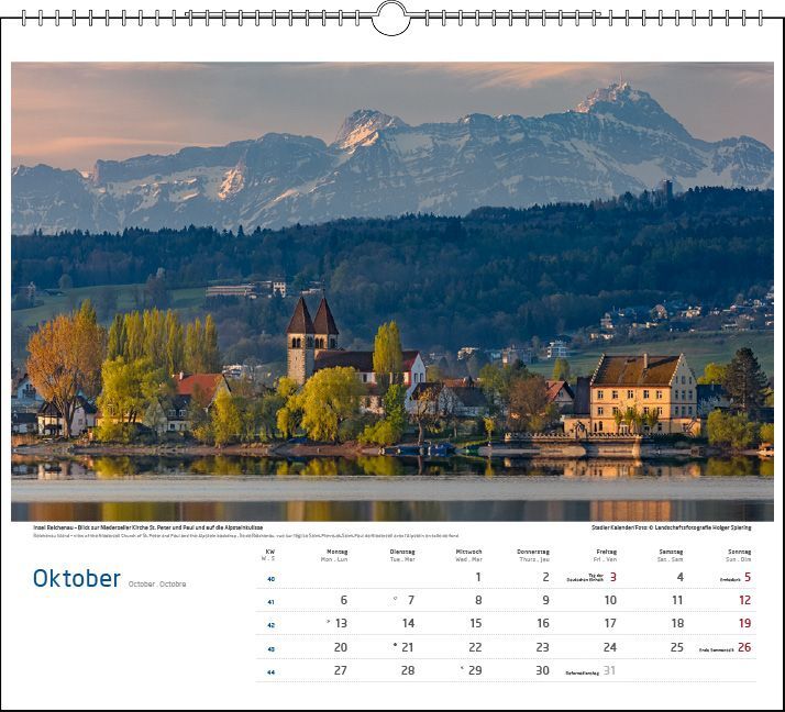 Bild: 9783861924036 | Malerischer Bodensee 2025 | Holger Spiering | Kalender | Spiralbindung