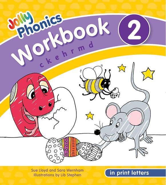 Cover: 9781844146765 | Jolly Phonics Workbook 2 | In Print Letters (American English Edition)