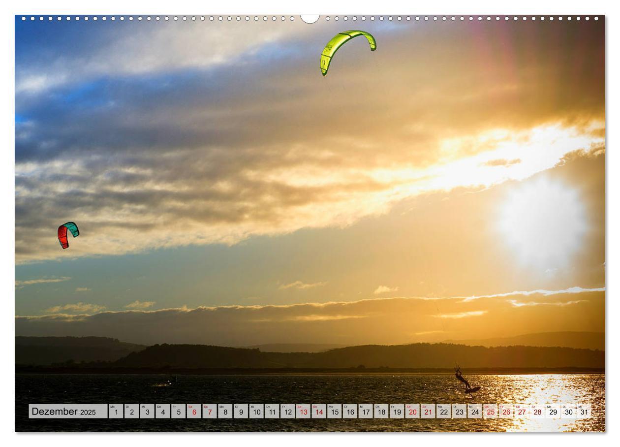 Bild: 9783435326174 | Kitesurfen - Action pur (Wandkalender 2025 DIN A2 quer), CALVENDO...