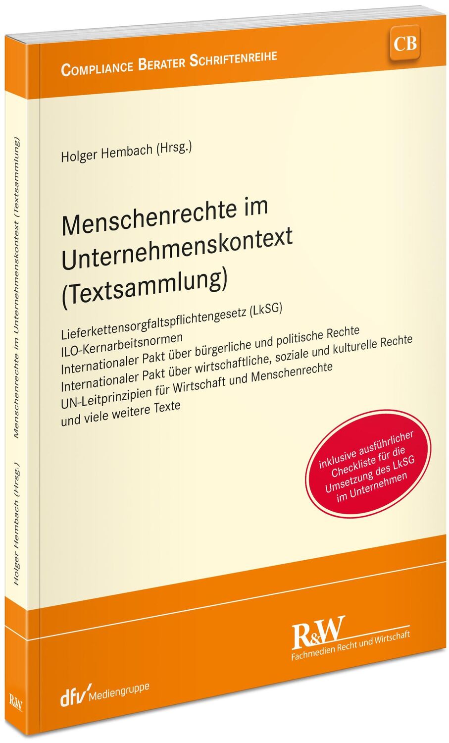 Cover: 9783800518722 | Menschenrechte im Unternehmenskontext (Textsammlung) | Holger Hembach