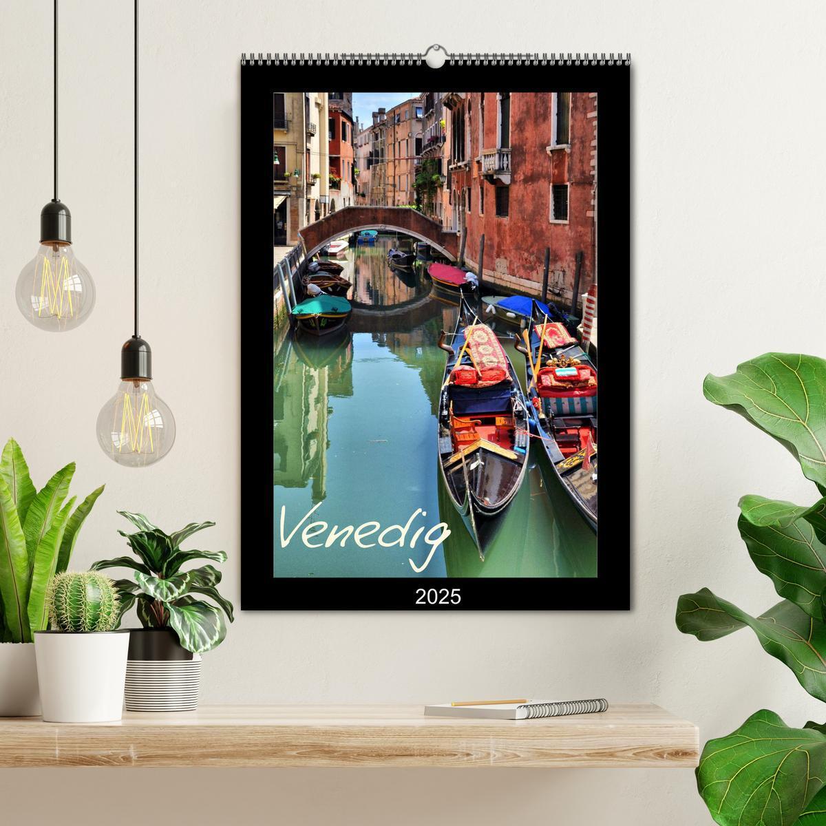 Bild: 9783457080863 | Venedig (Wandkalender 2025 DIN A2 hoch), CALVENDO Monatskalender