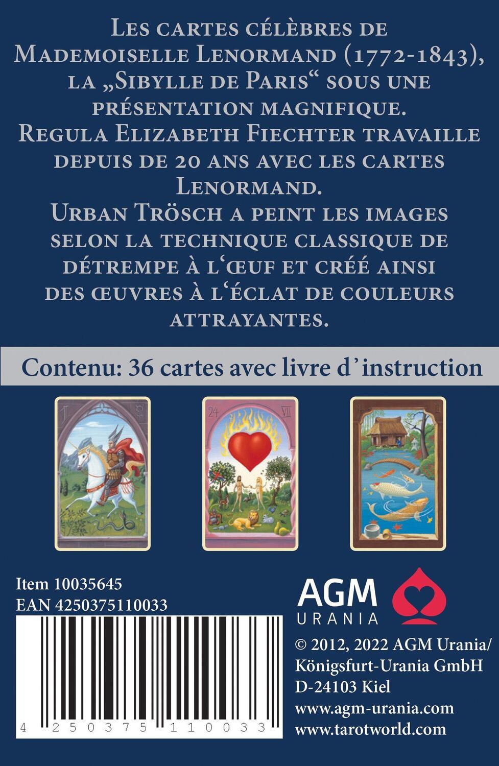 Bild: 4250375110033 | Les Cartes Mystiques de Mlle Lenormand - FR | Fiechter (u. a.) | Buch