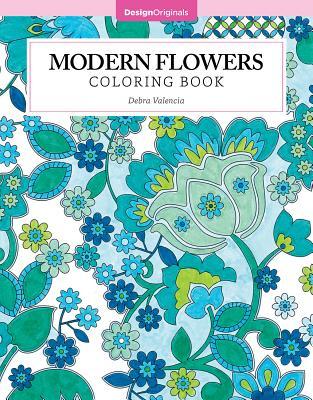 Cover: 9781497200005 | Modern Flowers Coloring Book | Debra Valencia | Taschenbuch | Englisch