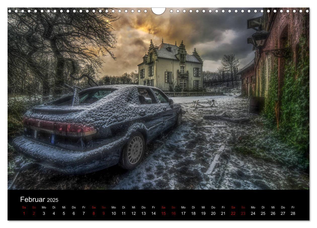 Bild: 9783435437399 | Auch von außen haben Lost Places ihren Charme (Wandkalender 2025...