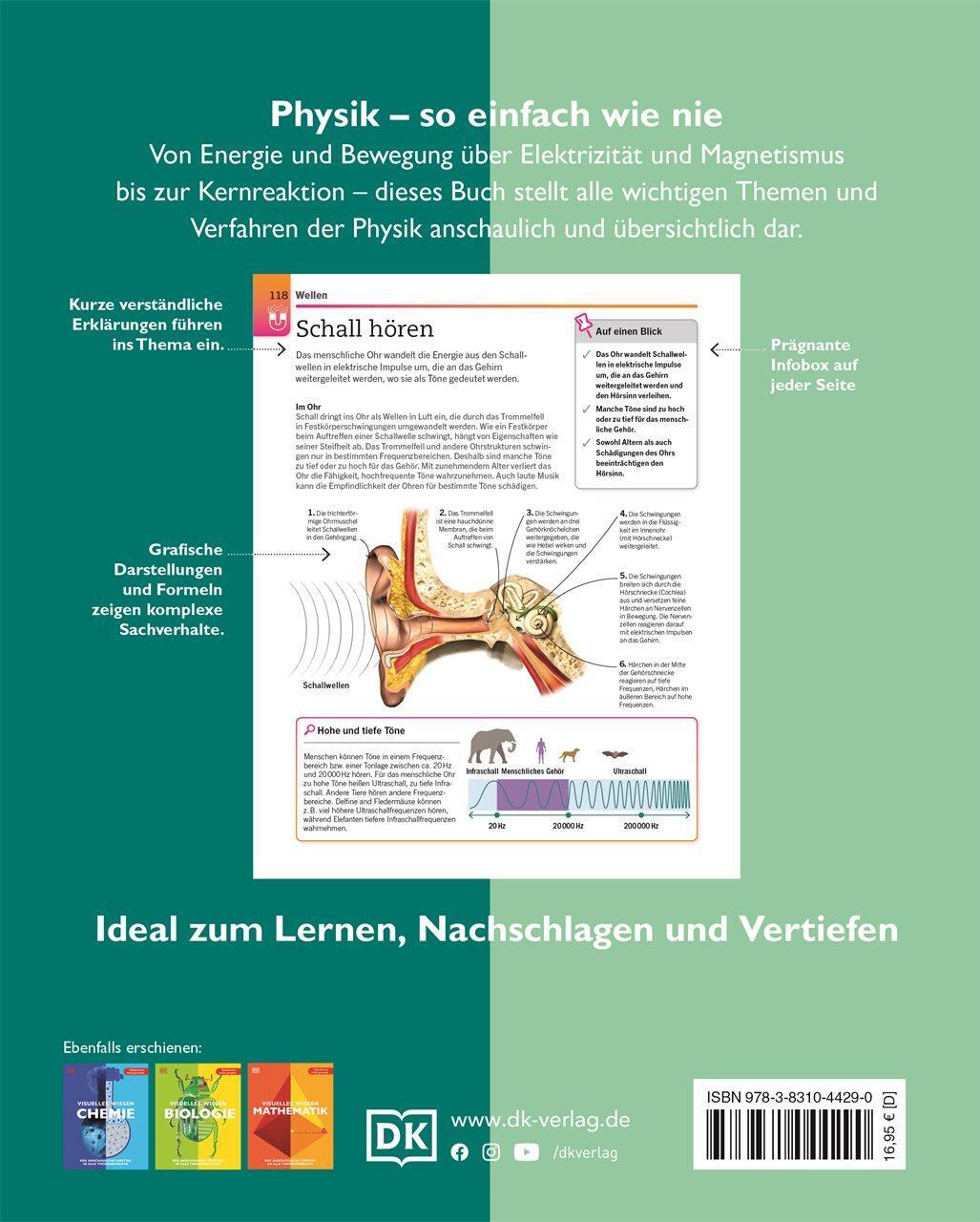 Rückseite: 9783831044290 | Visuelles Wissen. Physik | Taschenbuch | Visuelles Wissen | 288 S.