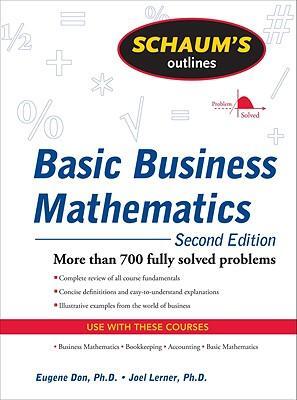 Cover: 9780071611589 | Schaum's Outline of Basic Business Mathematics, 2ed | Don (u. a.)