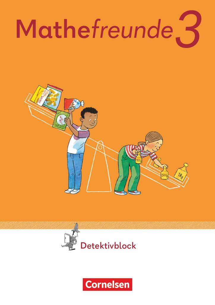 Cover: 9783066000283 | Mathefreunde 3. Schuljahr. Detektivblock mit Aufgaben zum Fordern