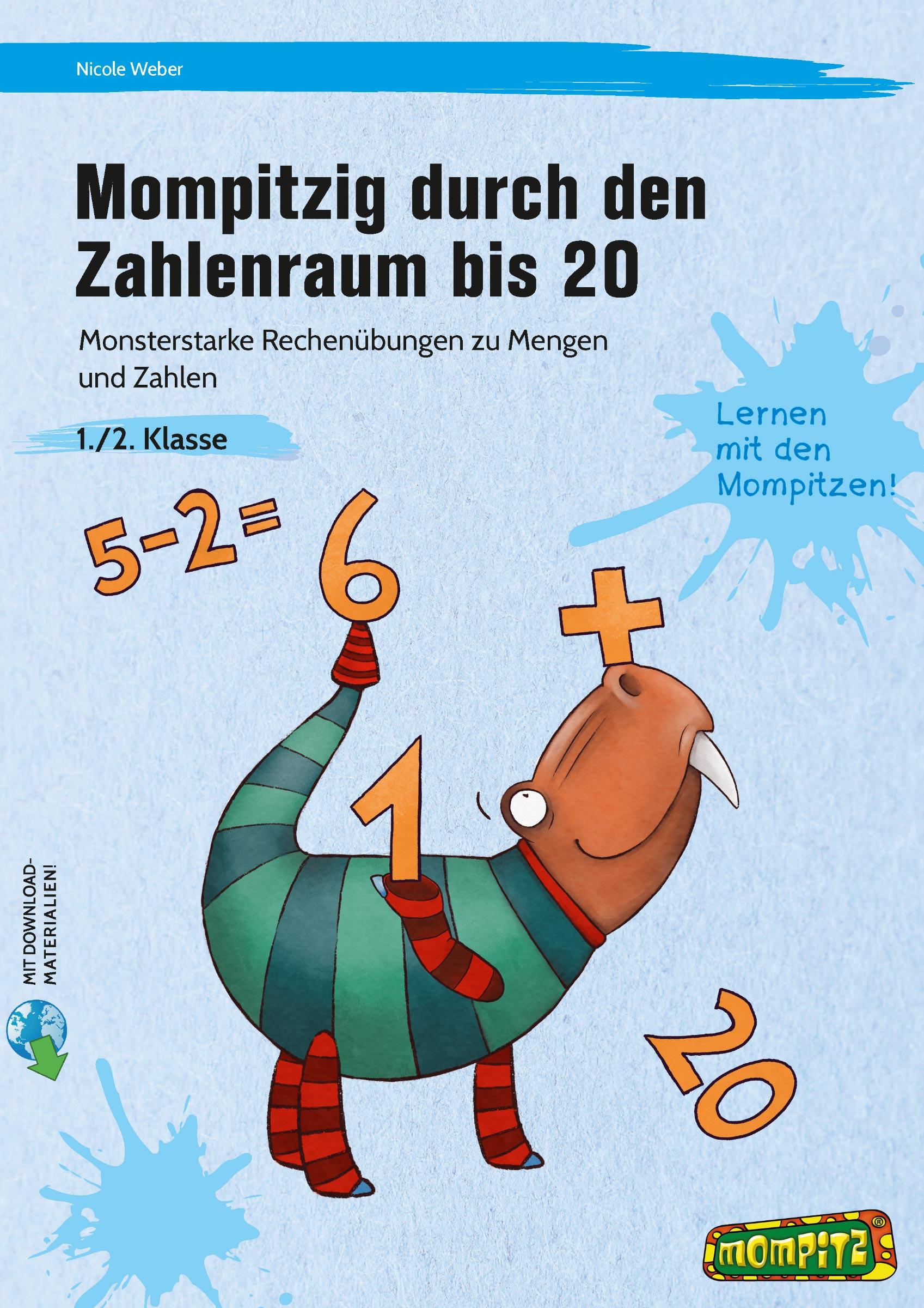 Cover: 9783403207801 | Mompitzig durch den Zahlenraum bis 20 | Nicole Weber | Bundle | 2021