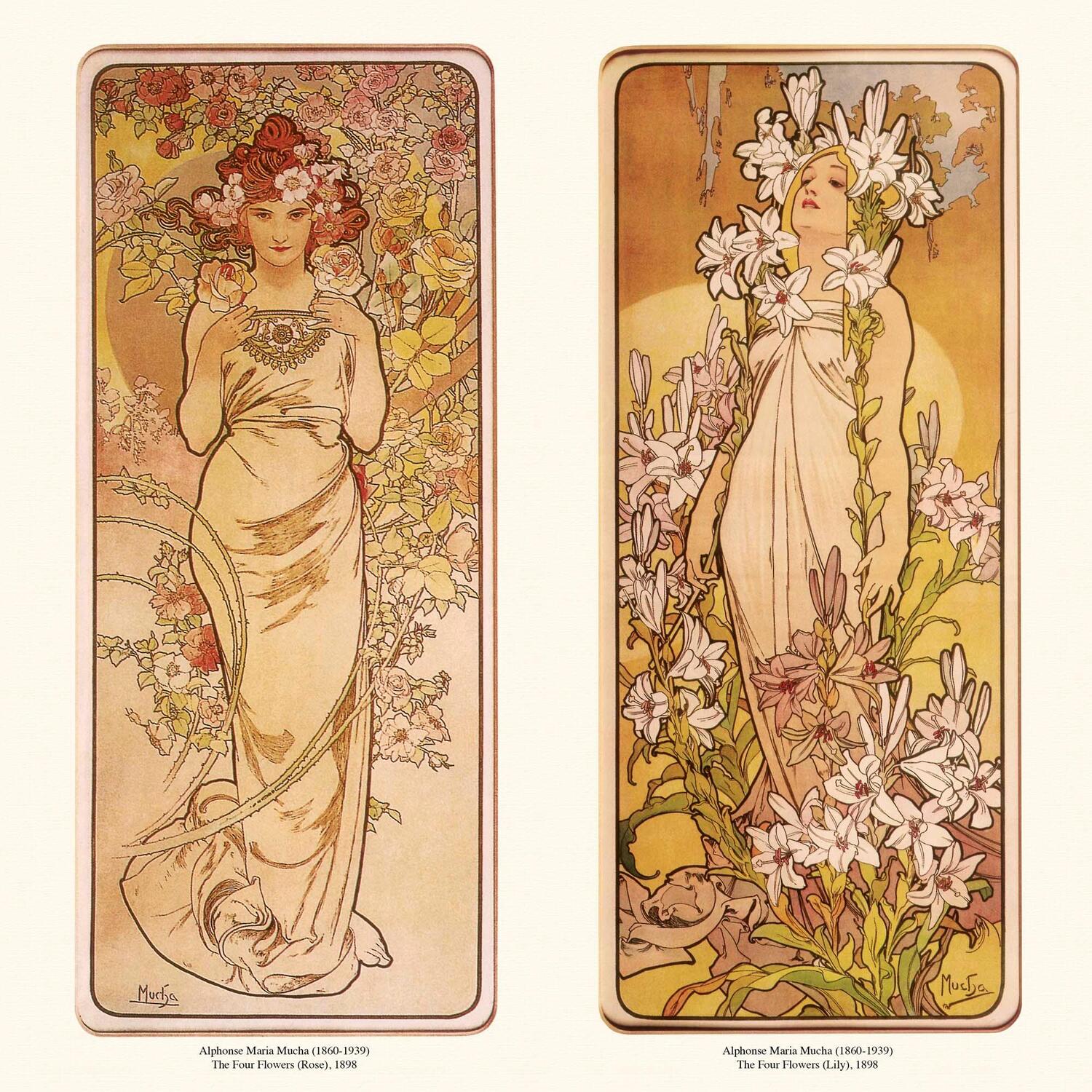 Bild: 9783959294393 | Alphonse Mucha 2025 | Kalender 2025 | Kalender | Tushita Fine Arts