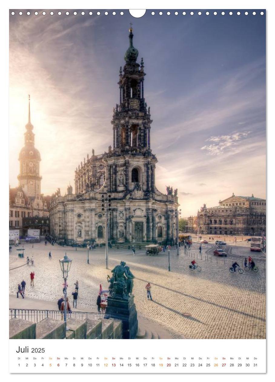 Bild: 9783435881420 | Highlights in Dresden (Wandkalender 2025 DIN A3 hoch), CALVENDO...