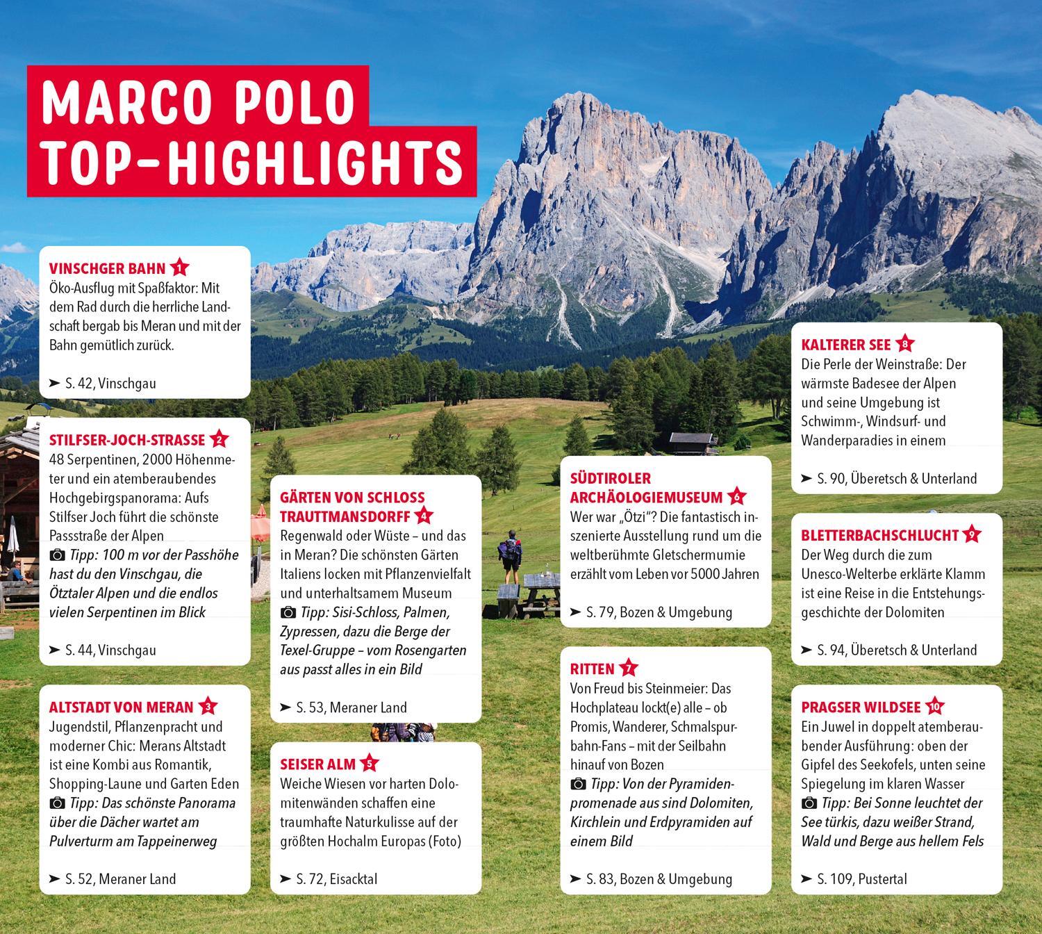 Bild: 9783829730235 | MARCO POLO Reiseführer Südtirol | Oswald Stimpfl (u. a.) | Taschenbuch