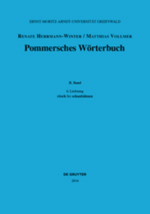 Cover: 9783050065038 | rösch bis schaubåhnen | Renate Herrmann-Winter (u. a.) | Taschenbuch