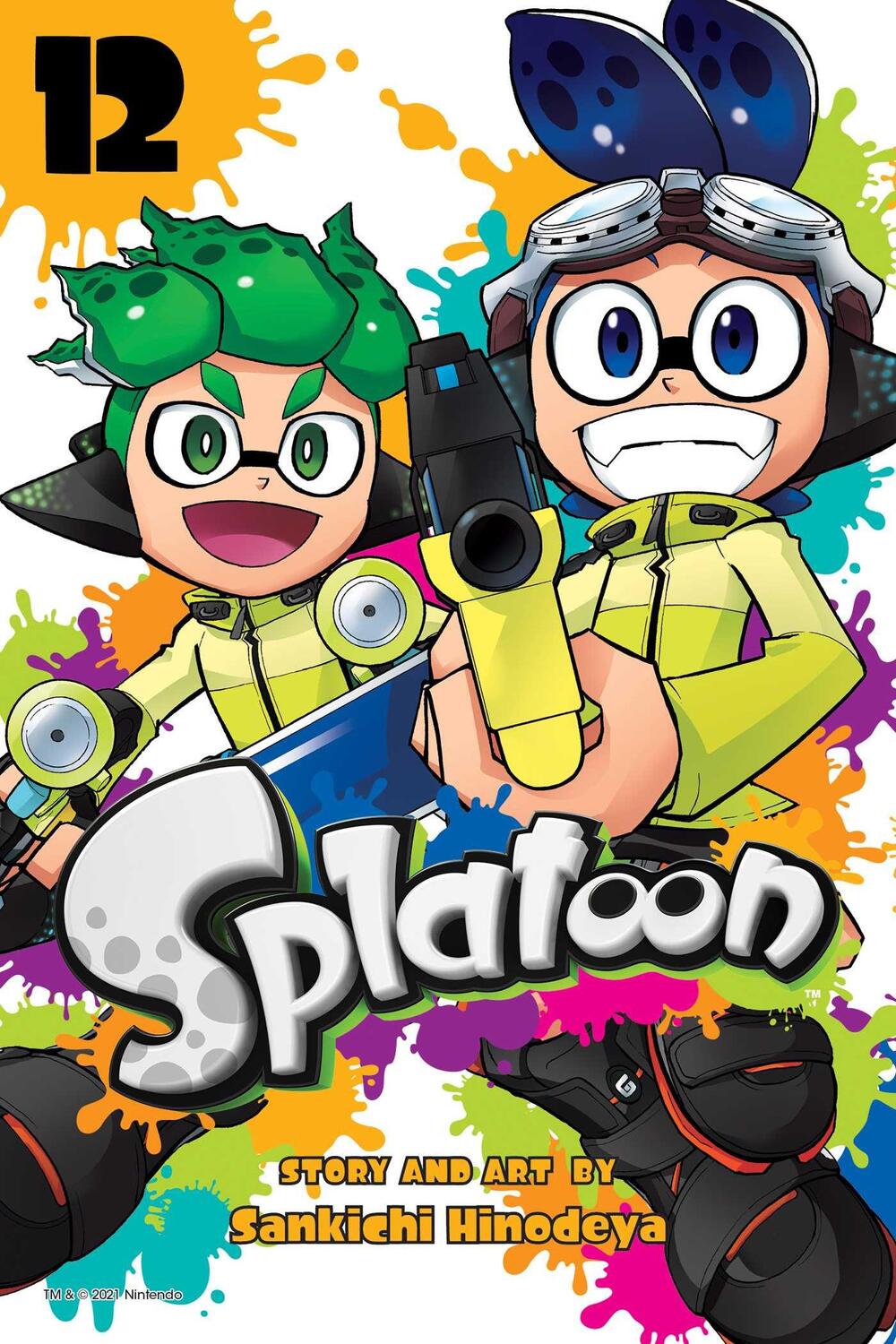 Cover: 9781974722396 | Splatoon, Vol. 12 | Sankichi Hinodeya | Taschenbuch | Englisch | 2021