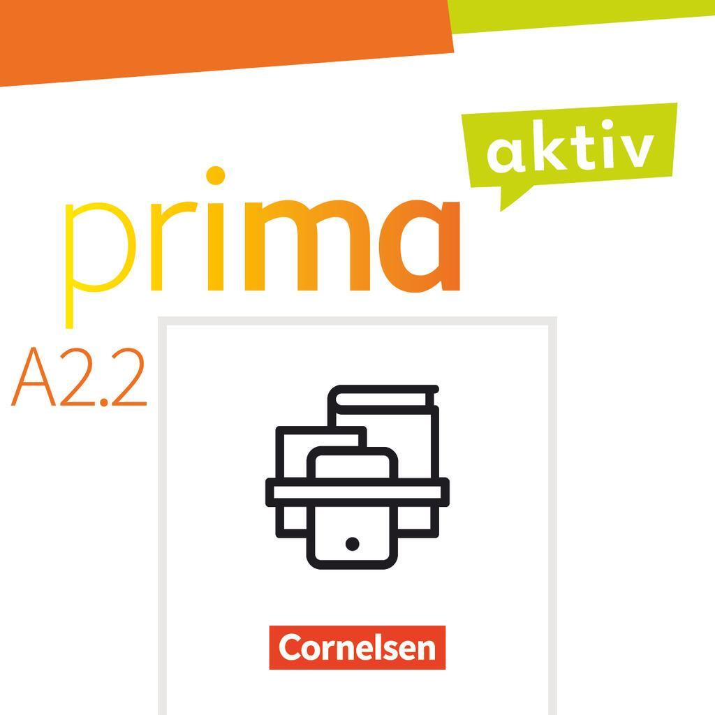 Cover: 9783061226077 | Prima aktiv A2. Band 2 - Kursbuch und Arbeitsbuch im Paket | Buch